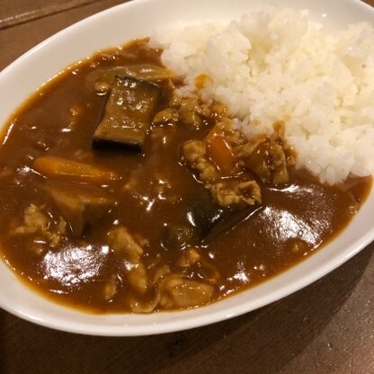 ナスカレー、美味しかったです^ - ^
ありがとうございました☆